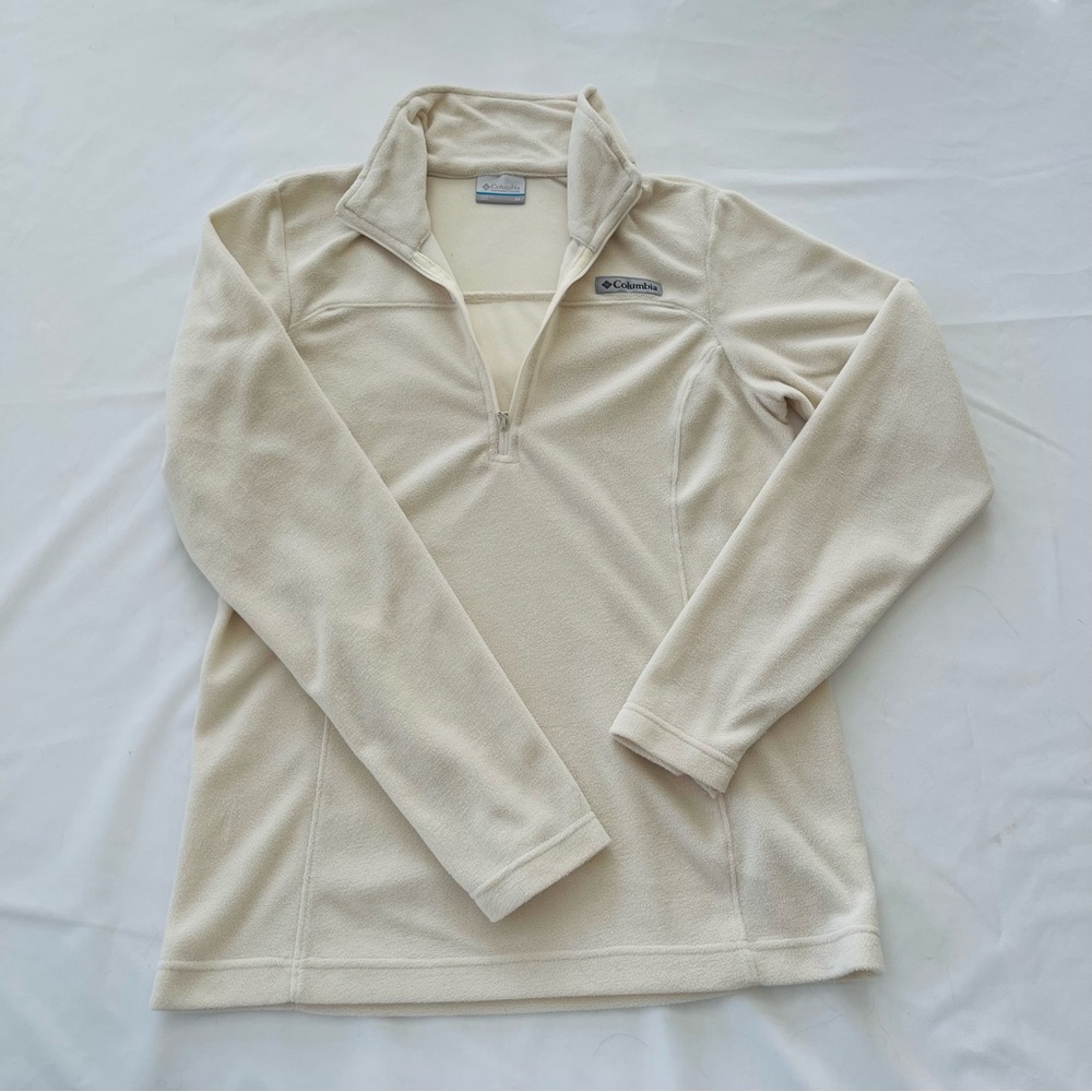 Columbia women’s XS extra small  1/2 zip fleece pullover.